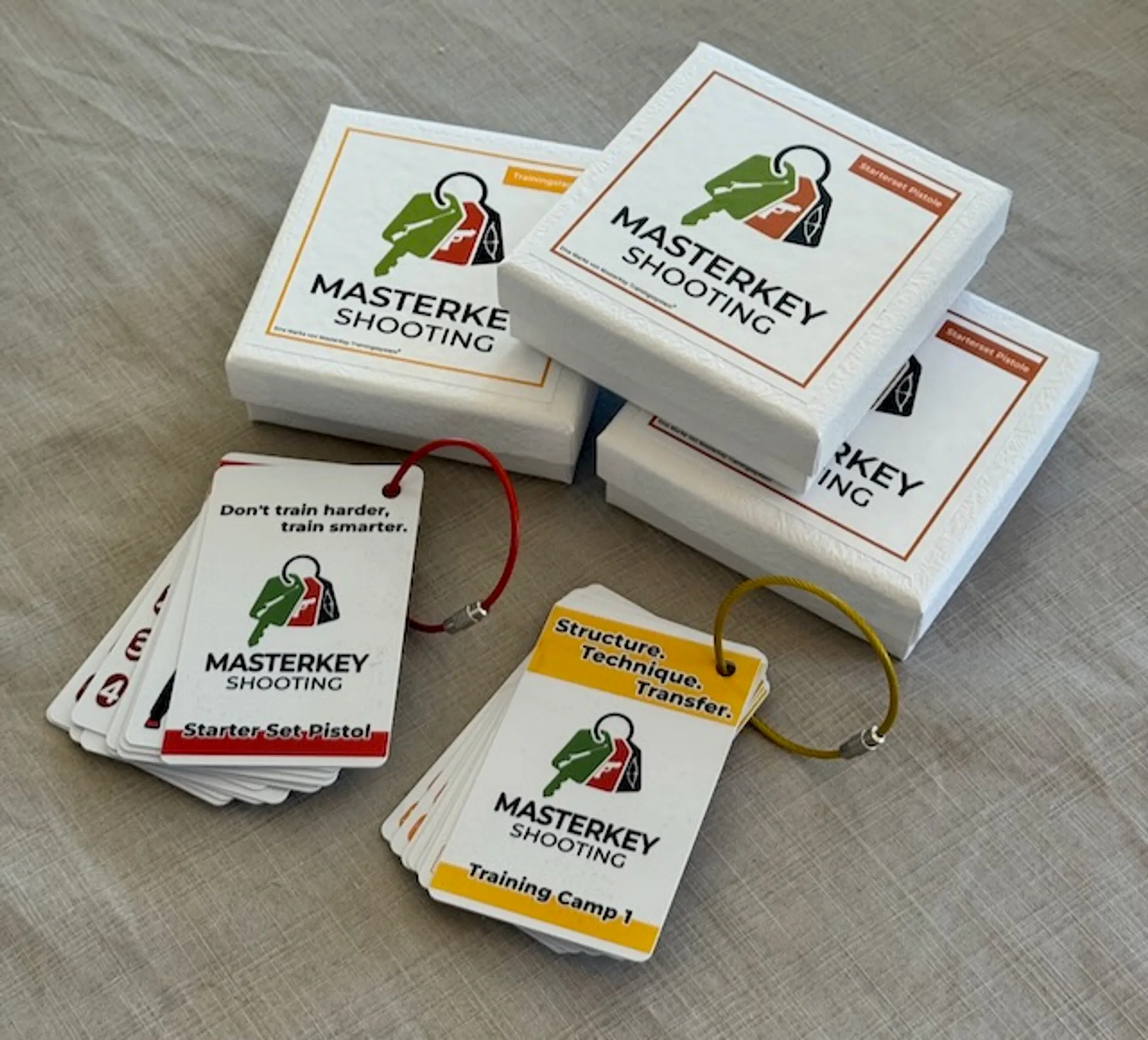 MasterKey Shooting: Structured Pistol Training with Starter Set & Training Camp 1