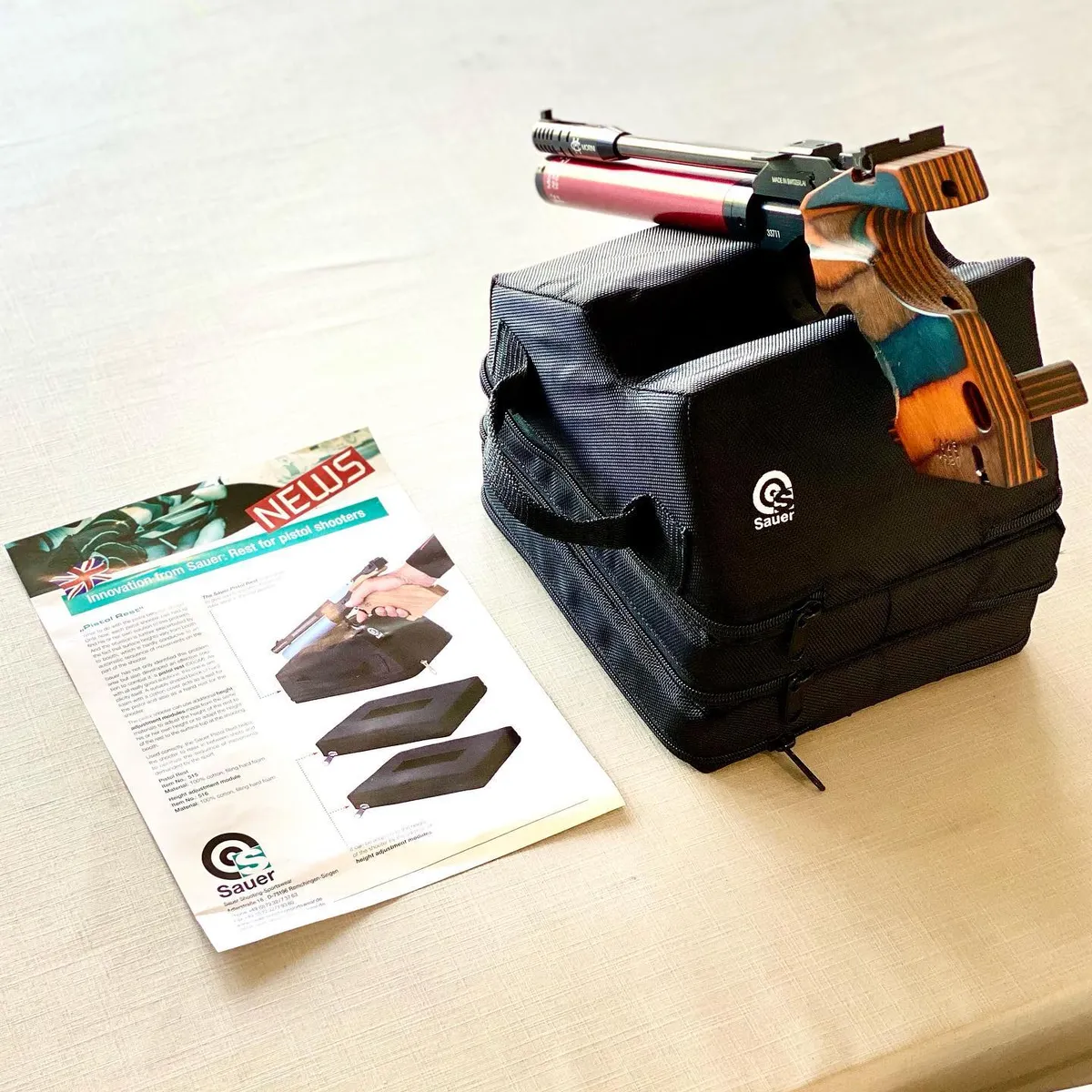Sauer Pistol Rest