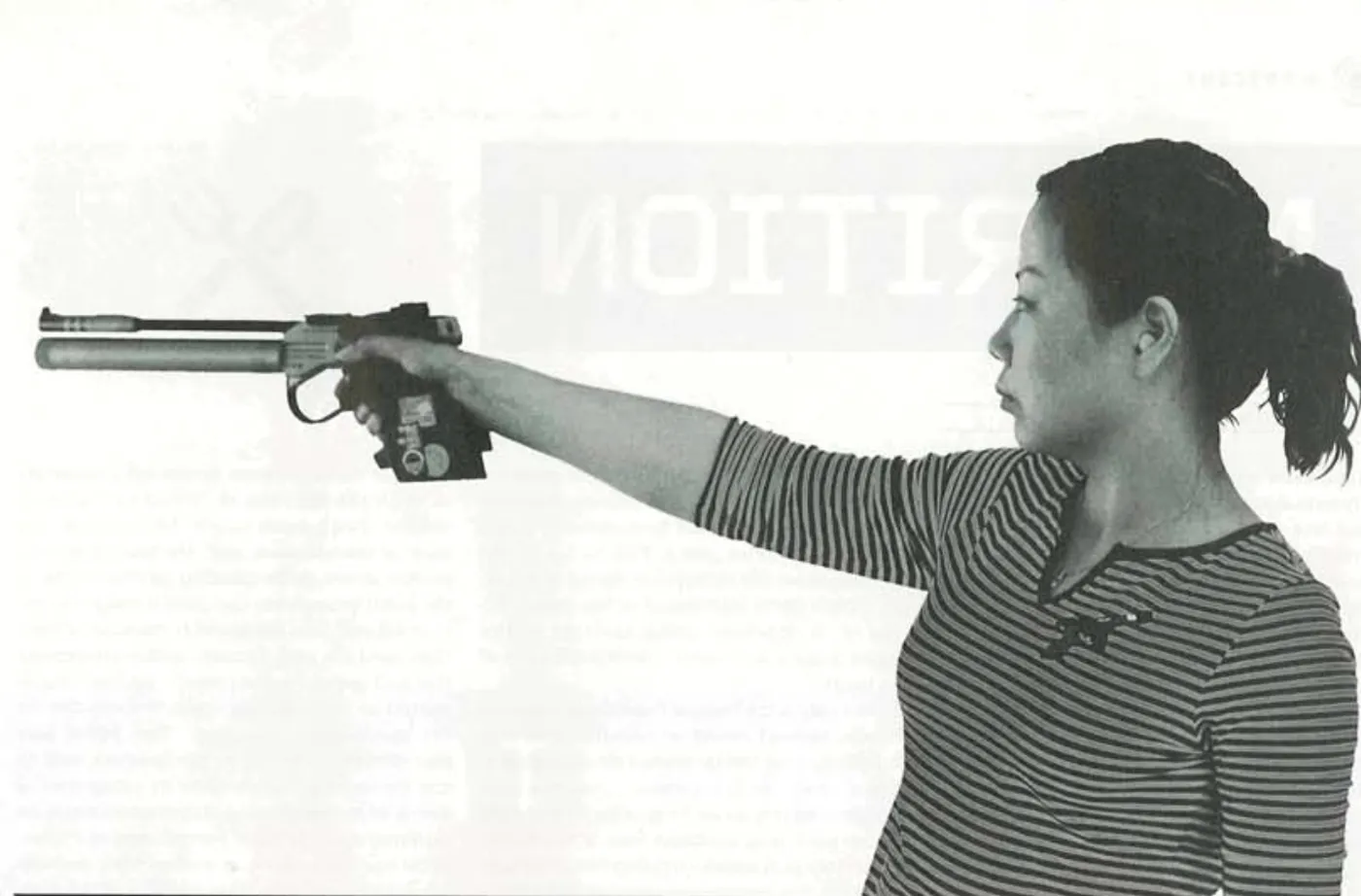 A retrospect on the selection and training of the elite female shooter Tao Luna